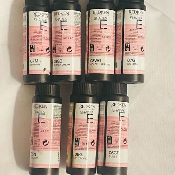 Lot of Partial Redken Shades EQ Bottles - Picture 1 of 1